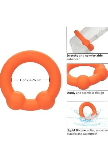 Anello Penieno Alpha in Silicone Liquido - CalExotics | Potenziatore di Piacere