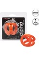 Anello Triplo in Silicone Liquido Alpha - Potenziatore di Piacere Ultra Lusso