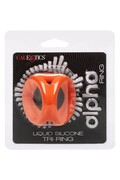 Anello Triplo in Silicone Liquido Alpha - Potenziatore di Piacere Ultra Lusso