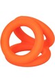 Alpha Liquid Silicone Triple Ring - Ultra Luxury Pleasure Enhancer