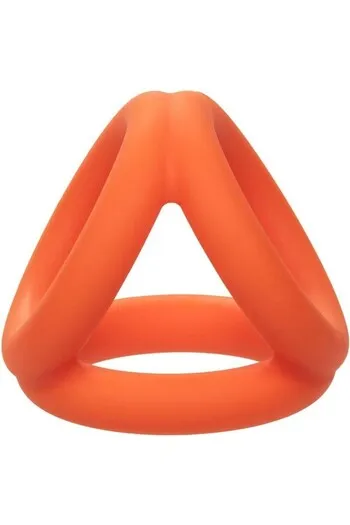 Anello Triplo in Silicone Liquido Alpha - Potenziatore di Piacere Ultra Lusso