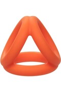 Anello Triplo in Silicone Liquido Alpha - Potenziatore di Piacere Ultra Lusso