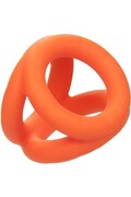 Anello Triplo in Silicone Liquido Alpha - Potenziatore di Piacere Ultra Lusso