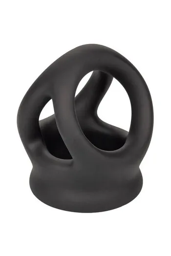 Anello e Gabbia Doppia in Silicone Liquido Alpha - Potenziatore di Resistenza e Piacere