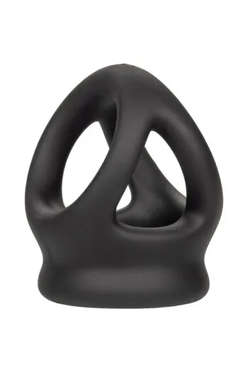 Anello e Gabbia Doppia in Silicone Liquido Alpha - Potenziatore di Resistenza e Piacere