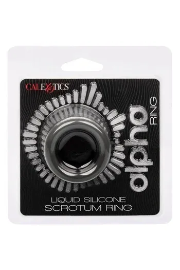 Anello Scrotale in Silicone Liquido Alpha - Potenziatore di Piacere Premium