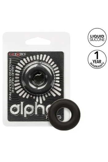 Alpha Liquid Silicone Prolong Medium Ring | Potenziatore Premium | CalExotics