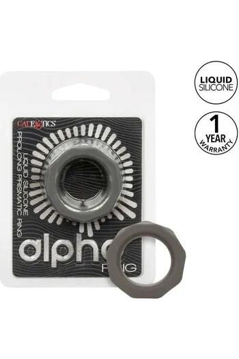 Alpha Liquid Silicone Prolong Prismatic Ring | Premium Enhancer | CalExotics