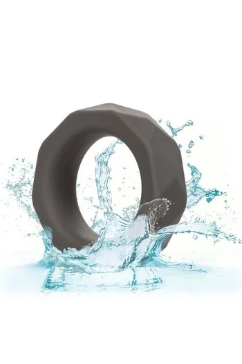 Alpha Liquid Silicone Prolong Prismatic Ring | Premium Enhancer | CalExotics