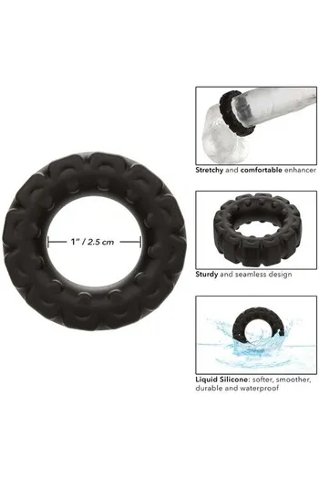 Alpha Liquid Silicone Prolong Tread Ring | Premium Intimate Enhancer by CalExotics