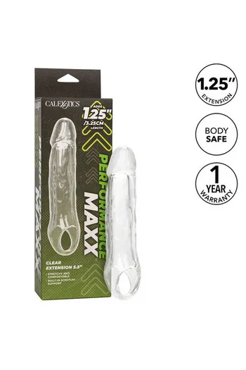 Performance Maxx Clear Extension 5.5" - Estensione Trasparente per Piacere Intenso
