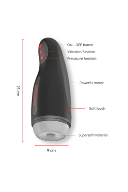 SEOUL Male Vibrating Masturbator - Custom Pleasure Experience