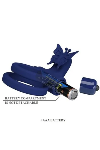 Pretty Love 10-Function Vibrating Penis Ring - Enhanced Erections & Mutual Pleasure