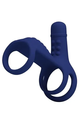 Pretty Love Penis Vibrator - Clitoral Massager & Cock Ring in One