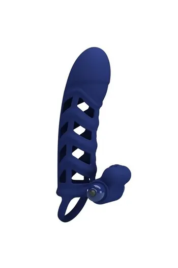 Vibrating Silicone Penis Sleeve - Enhance Erection and Pleasure | Pretty Love