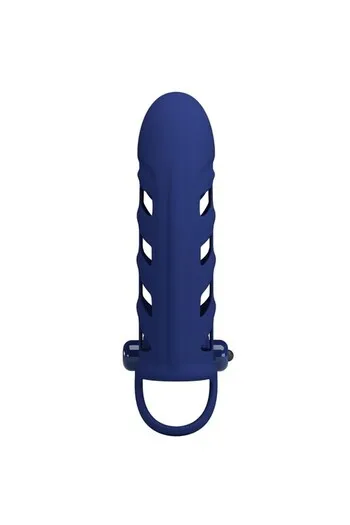 Vibrating Silicone Penis Sleeve - Enhance Erection and Pleasure | Pretty Love