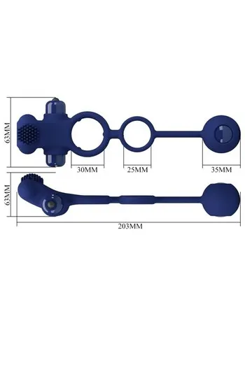 Pretty Love IV Penis Vibrating Sleeve - Dual Stimulation for Couples