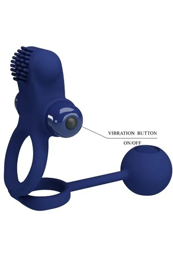 Funda Vibratoria per Pene IV Pretty Love - Stimolazione per Coppie