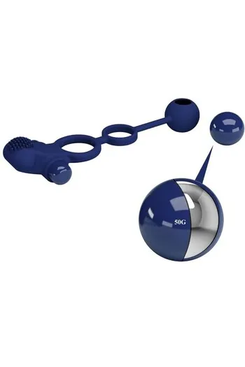 Pretty Love IV Penis Vibrating Sleeve - Dual Stimulation for Couples