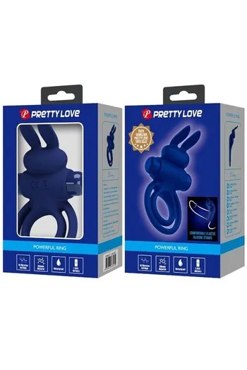 Rabbit-Shaped Penis Ring with Vibration | Pretty Love