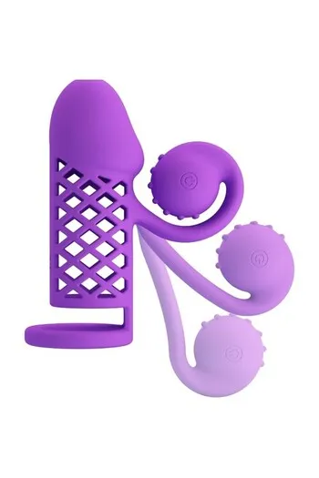 ROMANCE Vibratore Penieno con Vibrazioni Multiple - Estensore per Piacere Intenso