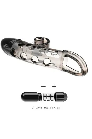 ROMANCE Penis Ring with Vibration | Super Elastic TPE Extender