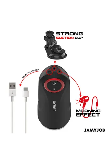 Masturbatore Automatico Uomo GRAVITY JAMYJOB - Esperienza Stimolante e Personalizzata