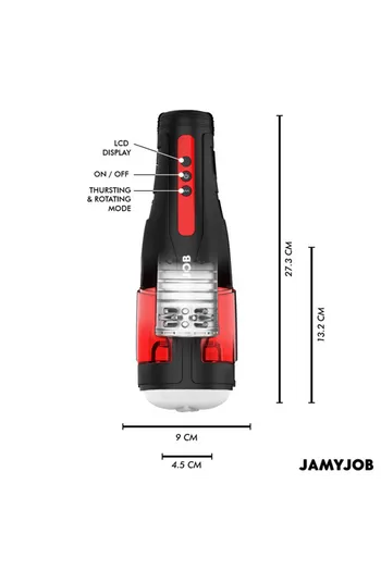 Masturbatore Automatico a Forma di Bocca CYCLONE per Uomo | JAMYJOB