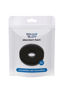 PowerBlow 5-Pack Absorbent Foam Set - Liquid Protection