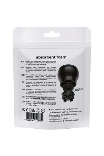 PowerBlow 5-Pack Absorbent Foam Set - Liquid Protection