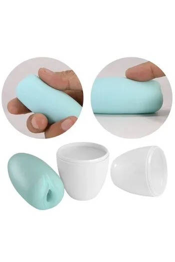 Fantastic Egg Hard Boiled - Revolutionary Egg Masturbator with Stimulating Textures