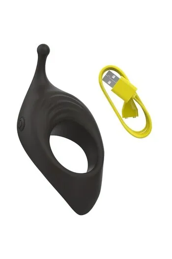 Bcharmed Rhythm Infinite Deluxe: C-Shaped Ring for Couples with 15 Intensities