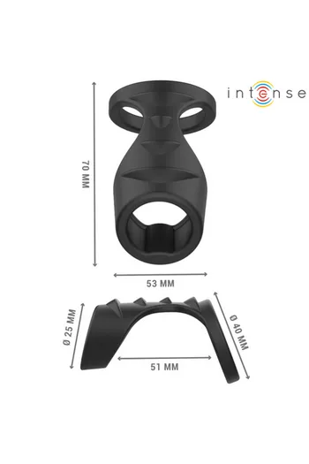 THEO di INTENSE: Anello Doppio per Piacere e Performance Intima