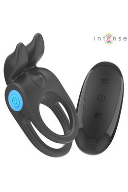 SAM Double Ring Vibrator by INTENSE - Ultimate Pleasure with Remote Control