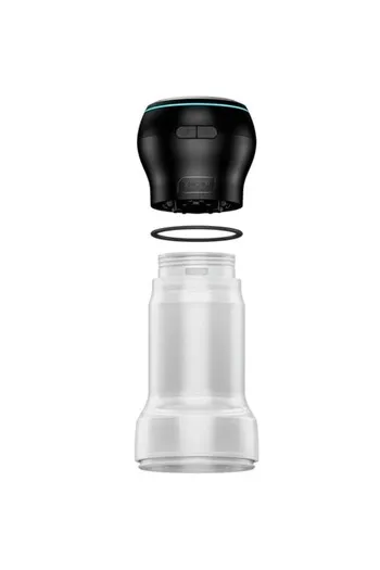 Kiiroo Feel Pocket Stroker Crystal with PowerBlow: Advanced Intimate Pleasure