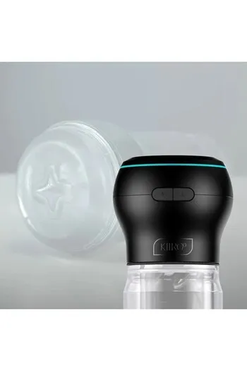 Feel Pocket Stroker Crystal di Kiiroo con PowerBlow: Piacere Intimo Avanzato