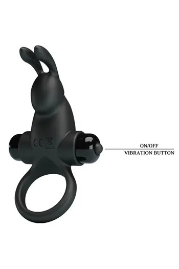 Silicone Penis Vibrating Ring with 10 Modes