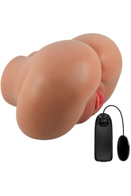 CRAZY BULL BM-009244Z-1 Double Entry Masturbator Realistic Vagina and Anus