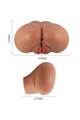 CRAZY BULL BM-009244Z-1 Masturbatore Doppia Entrata Vagina e Ano Realistici