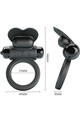 PRETTY LOVE BI-210316 Rabbit Penis Ring - Dual Stimulation for Enhanced Pleasure