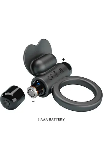 PRETTY LOVE BI-210316 Rabbit Penis Ring - Dual Stimulation for Enhanced Pleasure