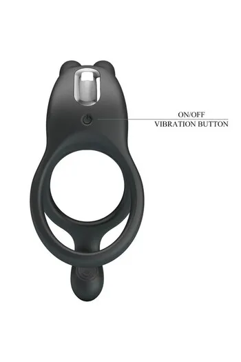 Anello Vibro Penetrante PRETTY LOVE BI-210335 - Potenza e Piacere Intensificato