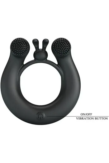 PRETTY LOVE BI-210324 Vibrating Penis Ring - Enhance Pleasure and Stamina