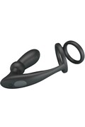 Anello Penieno con Tappo Anale Vibrante - PRETTY LOVE BI-210341
