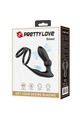 Penile Ring with Vibrating Anal Plug - PRETTY LOVE BI-210341