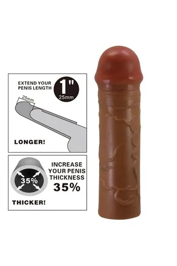 Penis extender sleeve for enhanced pleasure