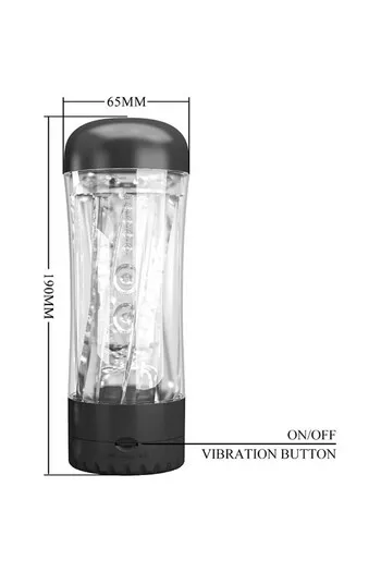 PRETTY LOVE BM-00900T94: Multi-Speed Vibrating Male Masturbator