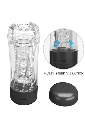 PRETTY LOVE BM-00900T94: Multi-Speed Vibrating Male Masturbator