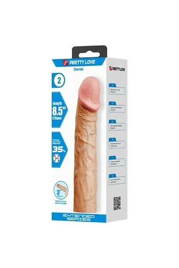 Realistic penis sleeve for intense pleasure