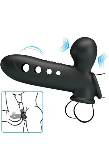 Inflatable Penis Sleeve with Airbag - Extra Power